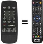 Gleichwertige Fernbedienung Philips VR16108