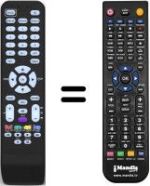 Replacement remote control Tcl 26A12H