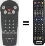 Replacement remote control REMCON1407