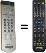 Gleichwertige Fernbedienung Sony FWD42