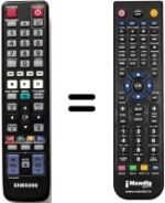 Gleichwertige Fernbedienung Samsung BDC5300
