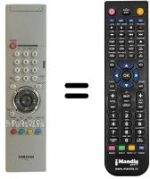 Replacement remote control Samsung AA5900266A