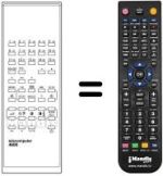 Replacement remote control Sinudyne FAUNO1601