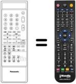 Gleichwertige Fernbedienung Panasonic TNQ8E0438