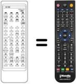 Gleichwertige Fernbedienung Sanyo CEP2872H