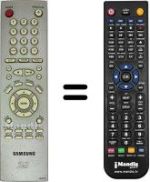 Gleichwertige Fernbedienung Samsung DVDMC20
