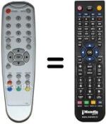 Replacement remote control Kathrein UFE370S