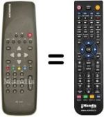 Replacement remote control Kathrein UFD558S