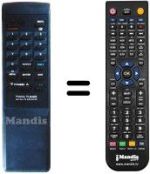 Replacement remote control Amstrad SRX340