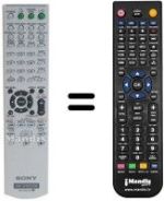 Gleichwertige Fernbedienung Sony DAV-DZ100