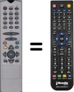 Replacement remote control WHV3438W