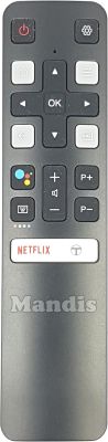 Original remote control TCL RC802V (06BTZNYYADRC802V)