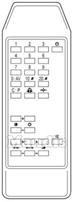 Original remote control LG 105520B Original remote control LG 105520B