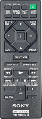 Original remote control SONY RMT-AM330U (149329411) Original remote control SONY RMT-AM330U (149329411)