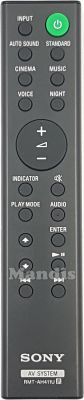Originalfernbedienung SONY RMT-AH411U (149336011) Originalfernbedienung SONY RMT-AH411U (149336011)