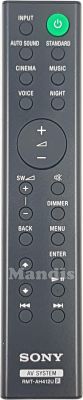 Original remote control SONY RMT-AH412U (149348511) Original remote control SONY RMT-AH412U (149348511)