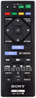 Original remote control SONY RMT-B127P (149268121) Original remote control SONY RMT-B127P (149268121)