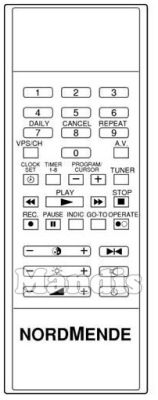 Original remote control NORDMENDE V1005M (273921) Original remote control NORDMENDE V1005M (273921)