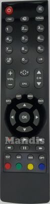 Original remote control TECHWOOD RC2712 (30073061)