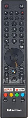 Originalfernbedienung TD SYSTEMS 30604611CXTDS004