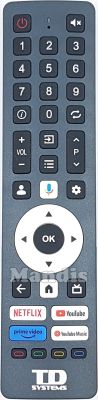 Original remote control TD SYSTEMS 7601-ZS1220-0020TDS1