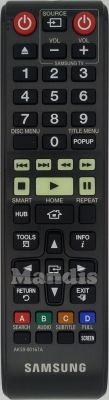 Original remote control SAMSUNG TM1241 (AK59-00167A) Original remote control SAMSUNG TM1241 (AK59-00167A)