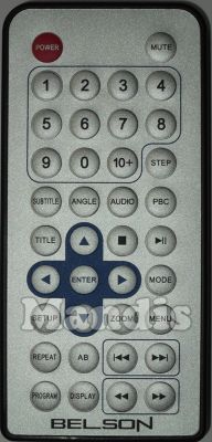 Originalfernbedienung BELSON DUAL0716