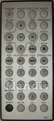 Originalfernbedienung BELSON DUAL0702 (SR01)