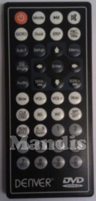 Originalfernbedienung DENVER CAT131