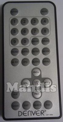 Originalfernbedienung DENVER DFT700DBLACK