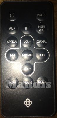 Original remote control DUTCH DO-SV-BTSB3-B