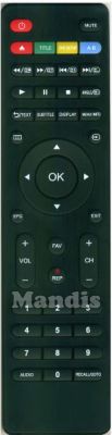 Originalfernbedienung VIDECON Videocon001