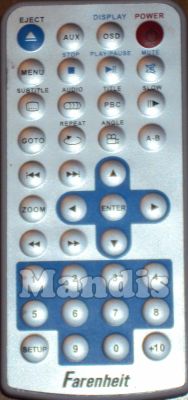 Original remote control FARENHEIT 34A