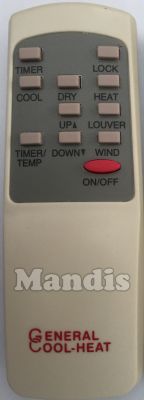 Originalfernbedienung GENERAL Cool-Heat
