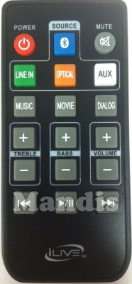 Originalfernbedienung ILIVE IT1B74B