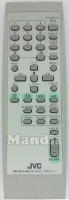 Original remote control JVC RM-SFSH30J