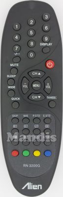 Fernbedienung f&uuml;r PLATINIUM MV-RN3200G