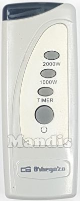 Original remote control ORBEGOZO ORBEG002