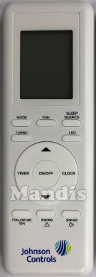 Original remote control JOHNSON CONTROLS RG94A-BGEF