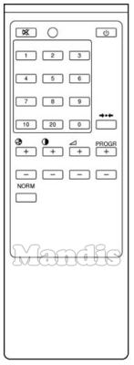 Original remote control SONY RM 614 (A1009106A) Original remote control SONY RM 614 (A1009106A)