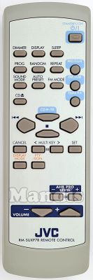 Original remote control JVC RM-SUXP7R