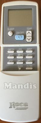 Originalfernbedienung ROCA DFM-50B