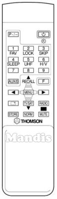 Original remote control THOMSON SRD 14 (10257030) Original remote control THOMSON SRD 14 (10257030)