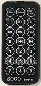 Original remote control SOGO SS-8415