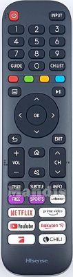Original remote control HISENSE EN2AL30H (T305795)