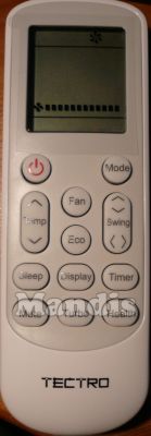 Original remote control TECTRO TSCS825