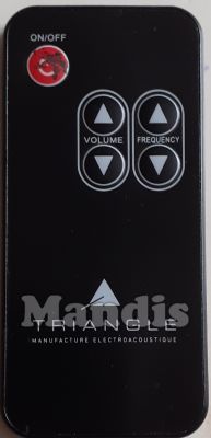 Original remote control TRIANGLE METEOR 01.TC
