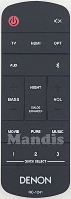 Originalfernbedienung DENON RC-1241 (943307102310S)