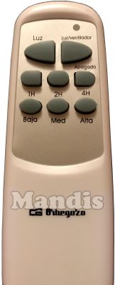Original remote control ORBEGOZO RCM 8225