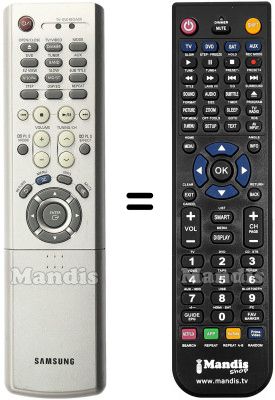 Replacement remote control Samsung AH59-01323B
